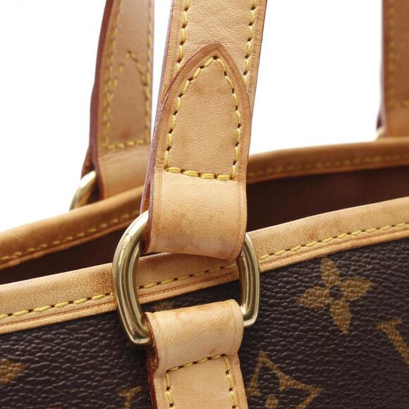 LOUIS VUITTON Brown Monogram Leather Bag - Picture 10 of 11